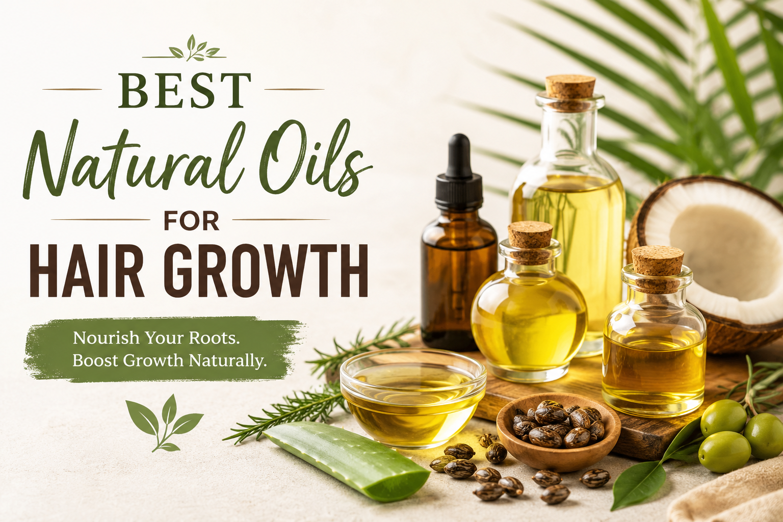 Best Natural Oils for Hair Growth | What Actually Works | Sugar Town  Organics